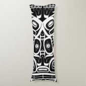 Haida Eagle Thunderbird Nordwestkolumbien Seitenschläferkissen (Vorderseite Vertikal)