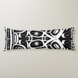 Haida Eagle Thunderbird Nordwestkolumbien Seitenschläferkissen