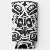 Haida Eagle Thunderbird Nordwestkolumbien Selters Dosenkühler (Vorderseite)