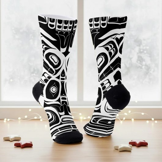 Haida Eagle Thunderbird Nordwestkolumbien Socken