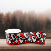 Haida Eagle Thunderbird Red Black Pattern Ripsband