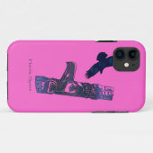 Haida Eagle & Totem Pole Kunst Case-Mate iPhone Hülle (Rückseite (Horizontal))