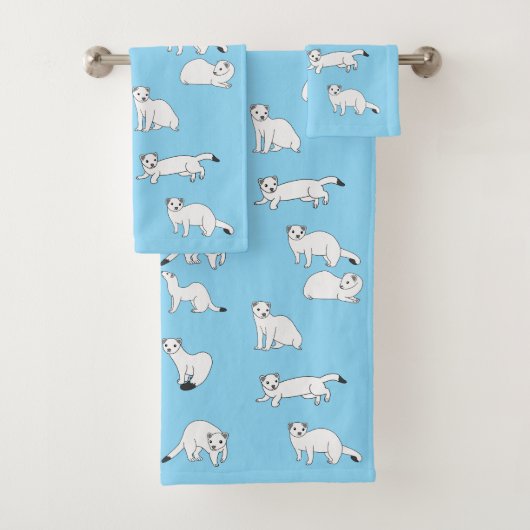 Haida Ermine Badhandtuch Set (Insitu)