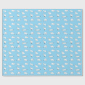 Haida Ermine Geschenkpapier (Flach)