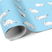 Haida Ermine Geschenkpapier (Rolleneckpunkt)