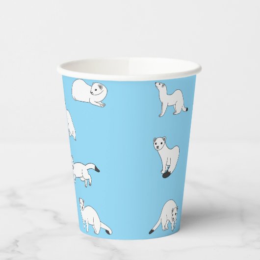 Haida Ermine Pappbecher (Links)