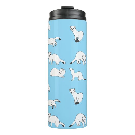 Haida Ermine Thermosbecher (Vorderseite)