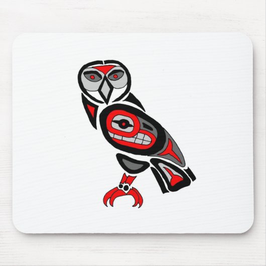 Haida-Eule 2014 Mousepad (Vorne)