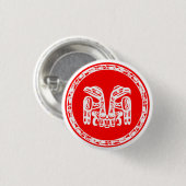 Haida-Flagge Button (Vorne & Hinten)