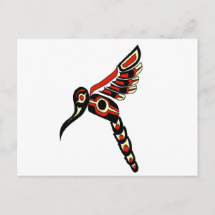 Haida Humming Bird Postkarte