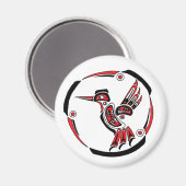 Haida Hummingbird Magnet (Vorderseite/Rückseite)