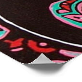 HAIDA KILLER WHALES POSTER (Ecke)