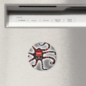 Haida Octopi Magnet (In Situ (Geschirrspüler))
