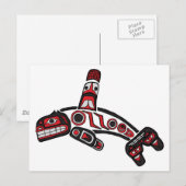 Haida Orca 2012 Postkarte (Vorne/Hinten)