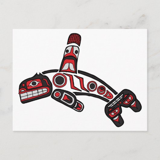 Haida Orca 2012 Postkarte (Vorderseite)