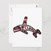 Haida Orca 2012 Postkarte (Vorne/Hinten)