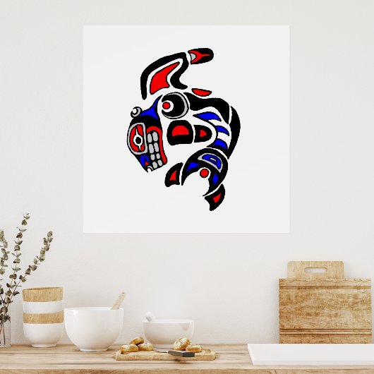 Haida Orca 2014 Poster (Küche)