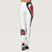 Haida-Orca-Leggings Leggings (Rückseite)