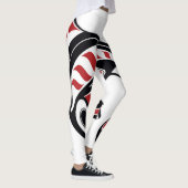 Haida-Orca-Leggings Leggings (Rechts)