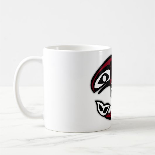Haida Orca Northwest Coast Killer Whale Art Kaffeetasse (Links)