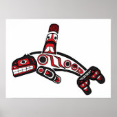 Haida Orca Poster (Vorne)