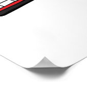 Haida Orca Poster (Ecke)