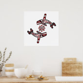 Haida-Orca Poster (Küche)