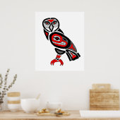 Haida Owl 2014 Poster (Küche)