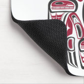 Haida Raven Design Mousepad (Ecke)