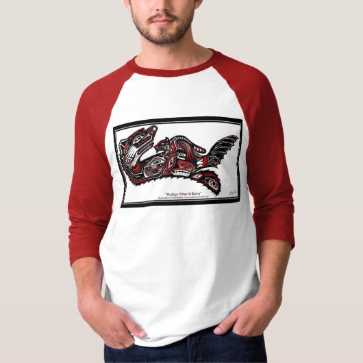 "HAIDA SPIRIT" Haida Art Otter Shirt (Vorderseite)