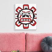 Haida Sun Leinwanddruck (Insitu (Wohnzimmer))