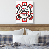 Haida Sun Leinwanddruck (Insitu (Schlafzimmer))