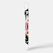 Haida sun Tlingit Stamm Kulturerbe Case-Mate iPhone Hülle (Rückseite / Links)