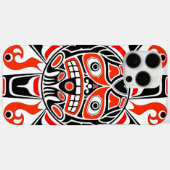 Haida sun Tlingit Stamm Kulturerbe Case-Mate iPhone Hülle (Rückseite (Horizontal))