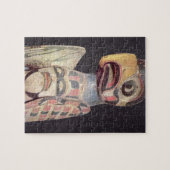 Haida-"Thunderbird" Statue (gemaltes Holz) Puzzle (Horizontal)