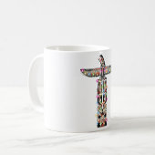 Haida Thunderbird Symbolism Haida Nation Native Kaffeetasse (Vorderseite Links)