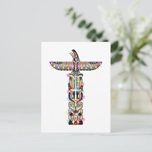 Haida Thunderbird Symbolism Haida Nation Native Postkarte (Stehend Vorderseite)