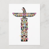 Haida Thunderbird Symbolism Haida Nation Native Postkarte (Vorderseite)