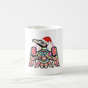 Haida Thunderbird Symbolismus Ornament Ziel Christ Kaffeetasse