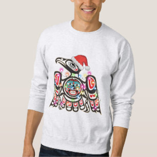 Haida Thunderbird Symbolismus Ornament Ziel Christ Sweatshirt