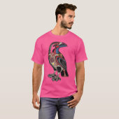 Haida Tlingit Native Rabe 1 T-Shirt (Vorne ganz)