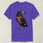 Haida Tlingit Native Raven TShirt (Design vorne)