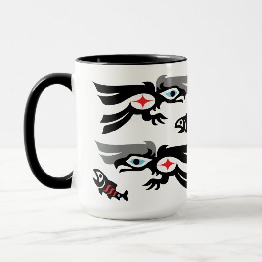 Haida - Tlingitart Eagle-Fest Tasse (Links)