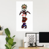 Haida Totem 2 Poster (Heimbüro)