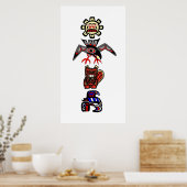 Haida Totem 2 Poster (Küche)