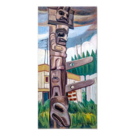 Haida Totem | Emily Carr | Fotodruck