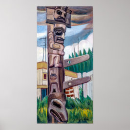 Haida Totem | Emily Carr | Poster