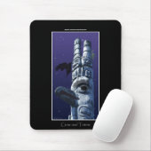 Haida Totem Totem Pole & Crow Mousepad (Mit Mouse)