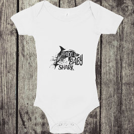 Haidaddy Fathers Son-Match Familienfisch Set Baby Strampler