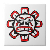 Haidasonne Fliese (Vorderseite)